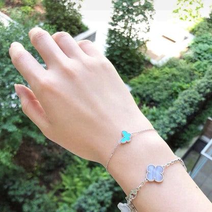 [Spark]BUTTERFLY TURQUOISE BUTTERFLY BRACELET SILVER