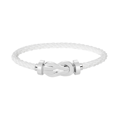 [Spark]CHANCE LARGE 8 FIGURE BUCKLE NO DIAMOND BRACELET SILVER