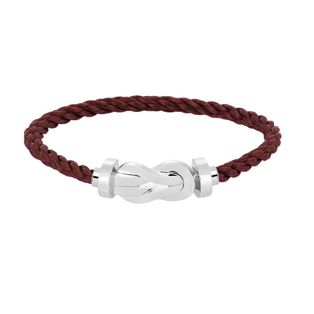 [Spark]CHANCE LARGE 8 FIGURE BUCKLE NO DIAMOND BRACELET SILVER