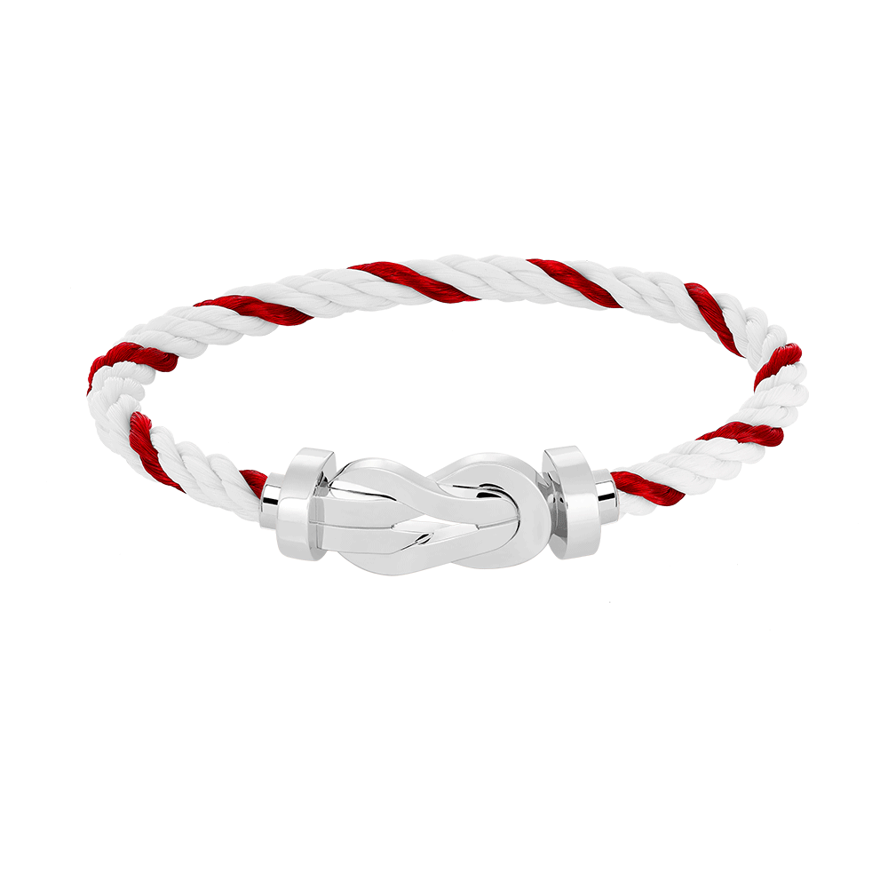 [Spark]CHANCE LARGE 8 FIGURE BUCKLE NO DIAMOND BRACELET SILVER