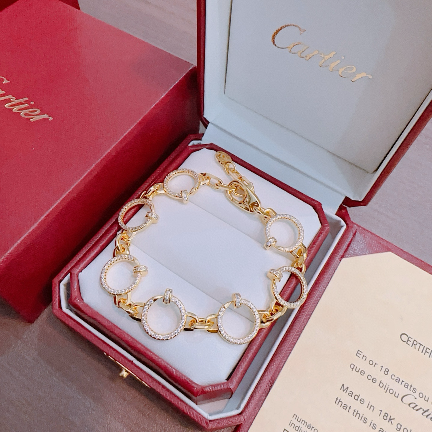 [Spark Jewelry] LOVE&JUSTE BRACELET DIAMONDS