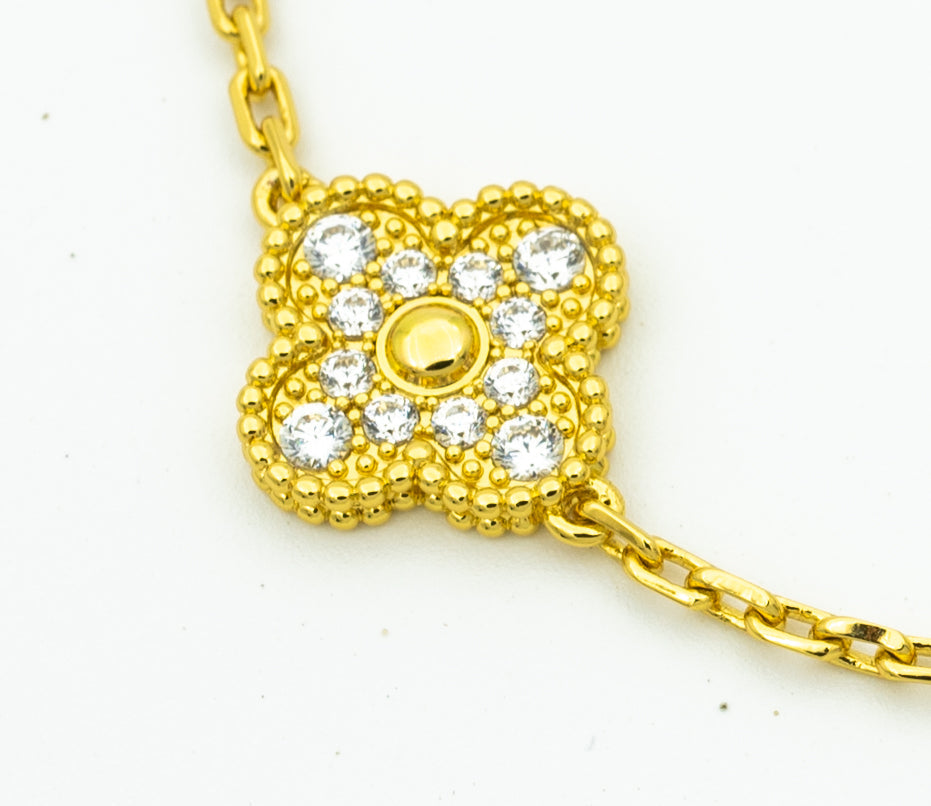 [Spark] CLOVER 5 MOTIF LASER BRACELET COLLECTION