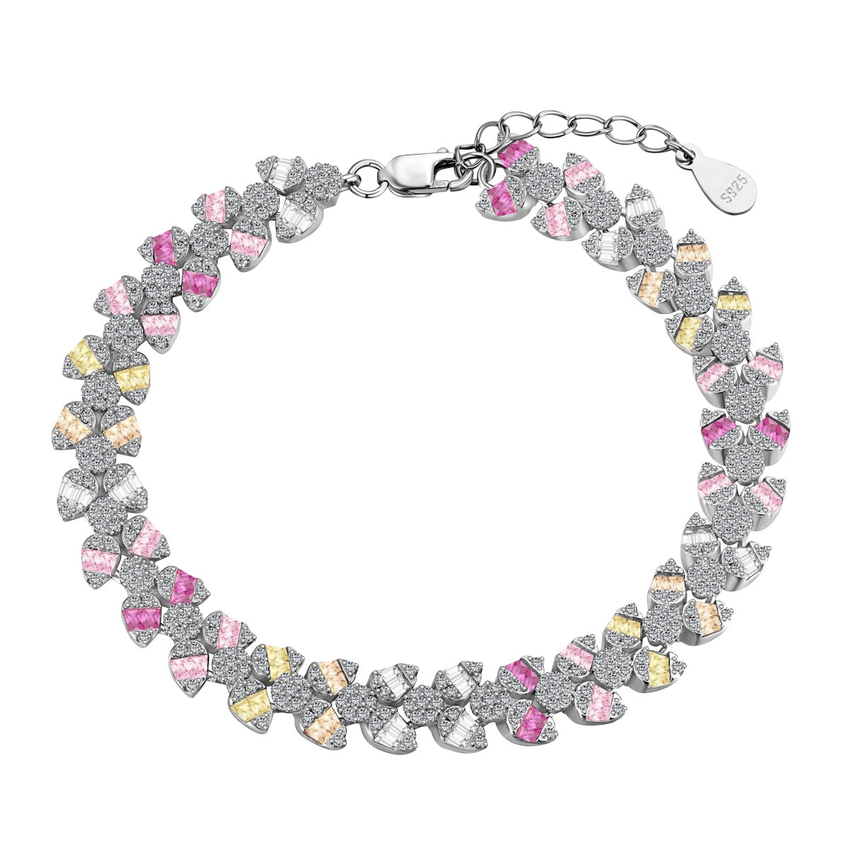 [Tonmkive Jewelry]Dainty Exquisite Flower Shape Daily Bracelet