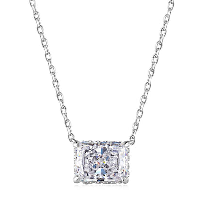 [Tonmkive Jewelry]Luxurious Square Shape Colorful Necalack