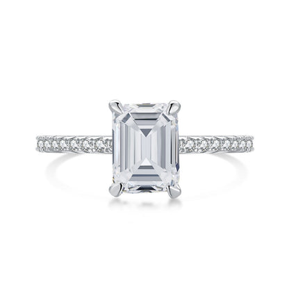 [Tonmkive Jewelry]2.0 Carat Scintillating Ornate Radiant Cut Party Ring