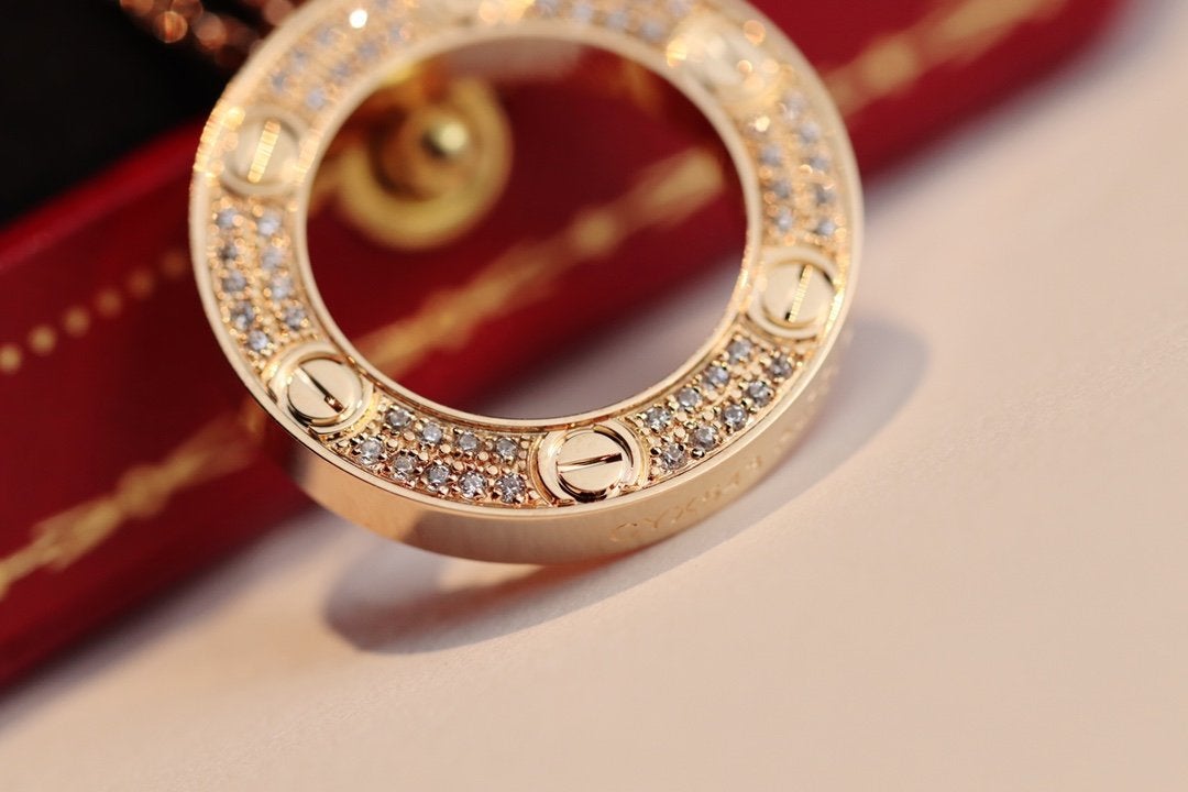 [Spark]LOVE NECKLACE ADJUSTABLE Spark GOLD