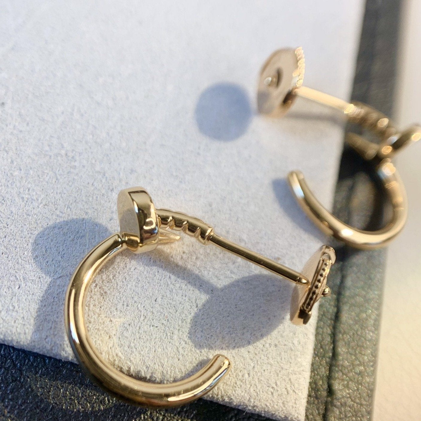 [Spark]JUSTE EARRINGS PINK GOLD