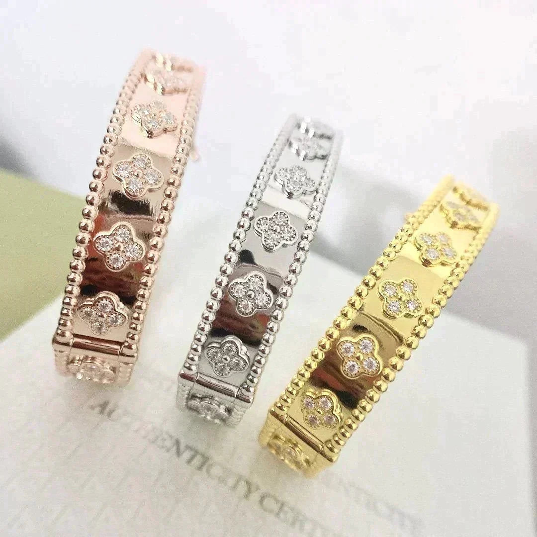 [Spark]CLOVER BRACELET 8MM DIAMONDS