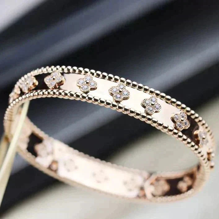 [Spark]CLOVER BRACELET 8MM DIAMONDS