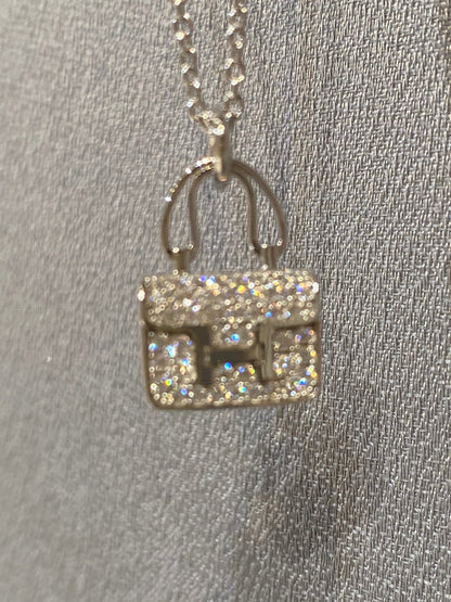 [Spark]CONSTANCE PEDANT DIAMOND NECKLACE