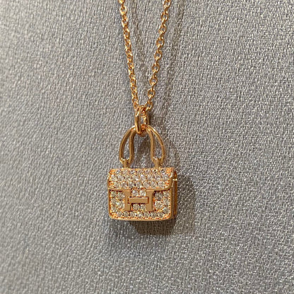 [Spark]CONSTANCE PEDANT DIAMOND NECKLACE