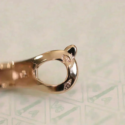 [Spark]CLOVER MEDIUM 1 MOTIFS FUll DIAMOND EARRINGS