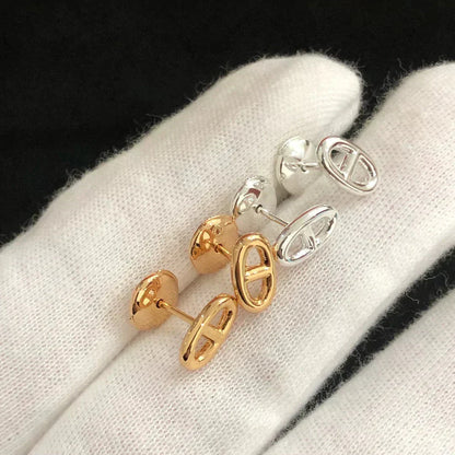 [Spark]CHAINE SMALL EARRINGS GOLD AND SILVER
