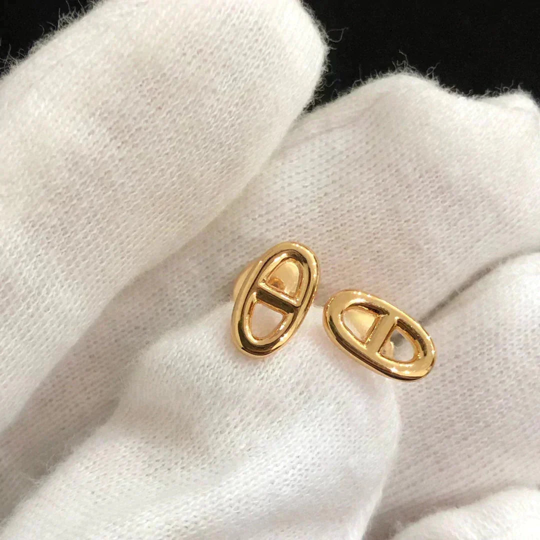 [Spark]CHAINE SMALL EARRINGS GOLD AND SILVER