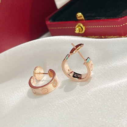 [Spark]LOVE EARRINGS 5.7MM 2 DIAMONDS