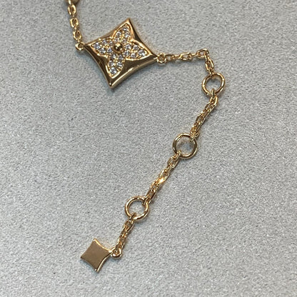 [Spark]STAR AND SUN 4 MOTIFS GOLD DIAMONDS BRACELET