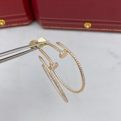 [Spark]JUSTE EARRINGS FULL DIAMONDS 1.8MM