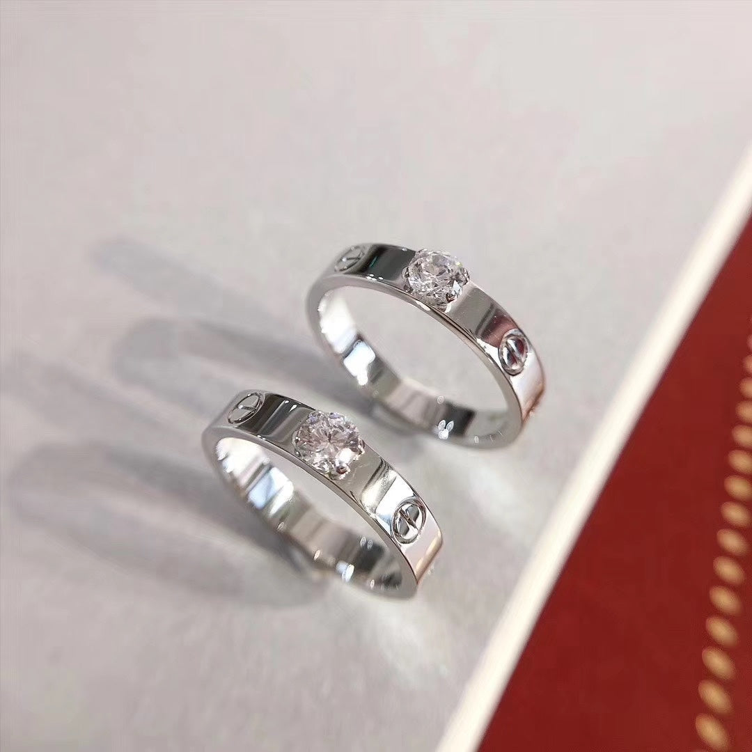 [Spark]LOVE RING 3.6MM 1 BIG DIAMOND