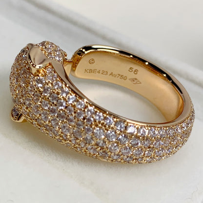 [Spark]PANTHERE PINK GOLD DIAMOND RING
