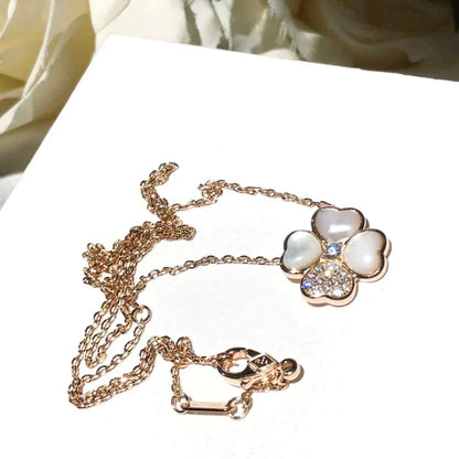 [Spark]CLOVER MOP DIAMOND Spark GOLD NECKLACE