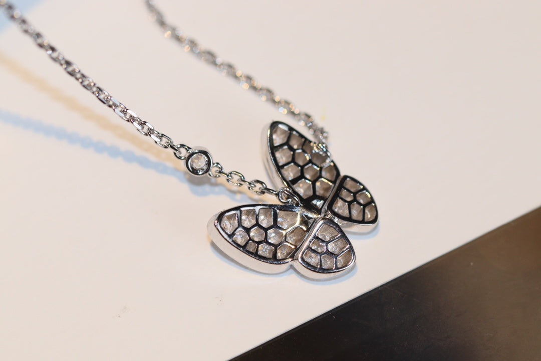 [Spark]BUTTERFLY DIAMOND NECKLACE