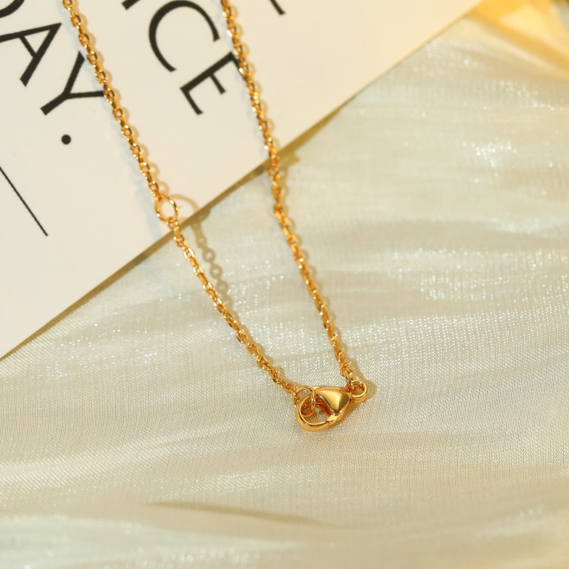 [Spark]VOLT SILVER DIAMOND PEDANT NECKLACE