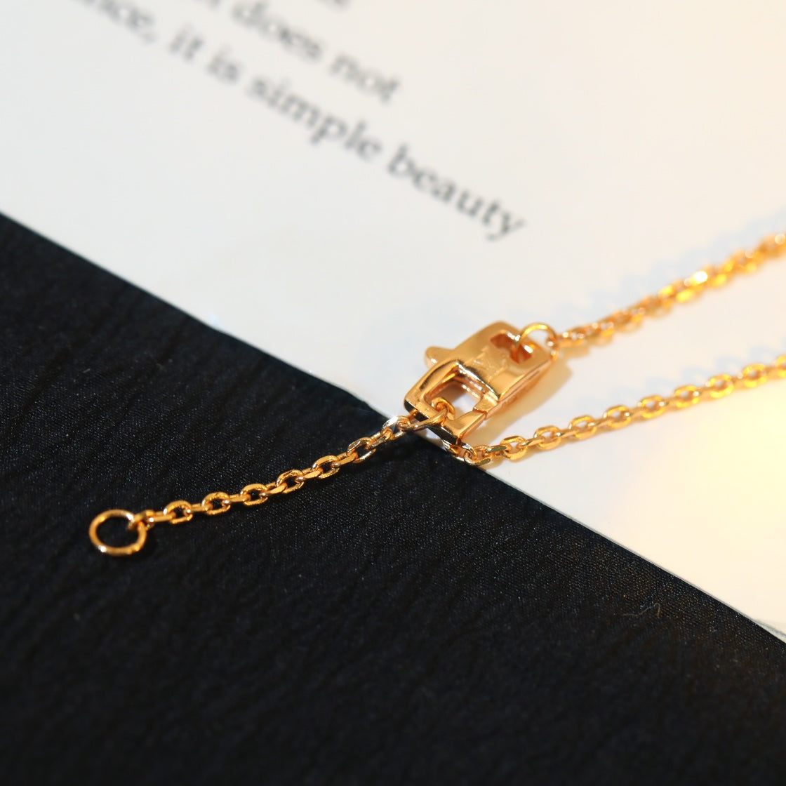 [Spark]STAR AND SUN DIAMOND PINK GOLD NECKLACE