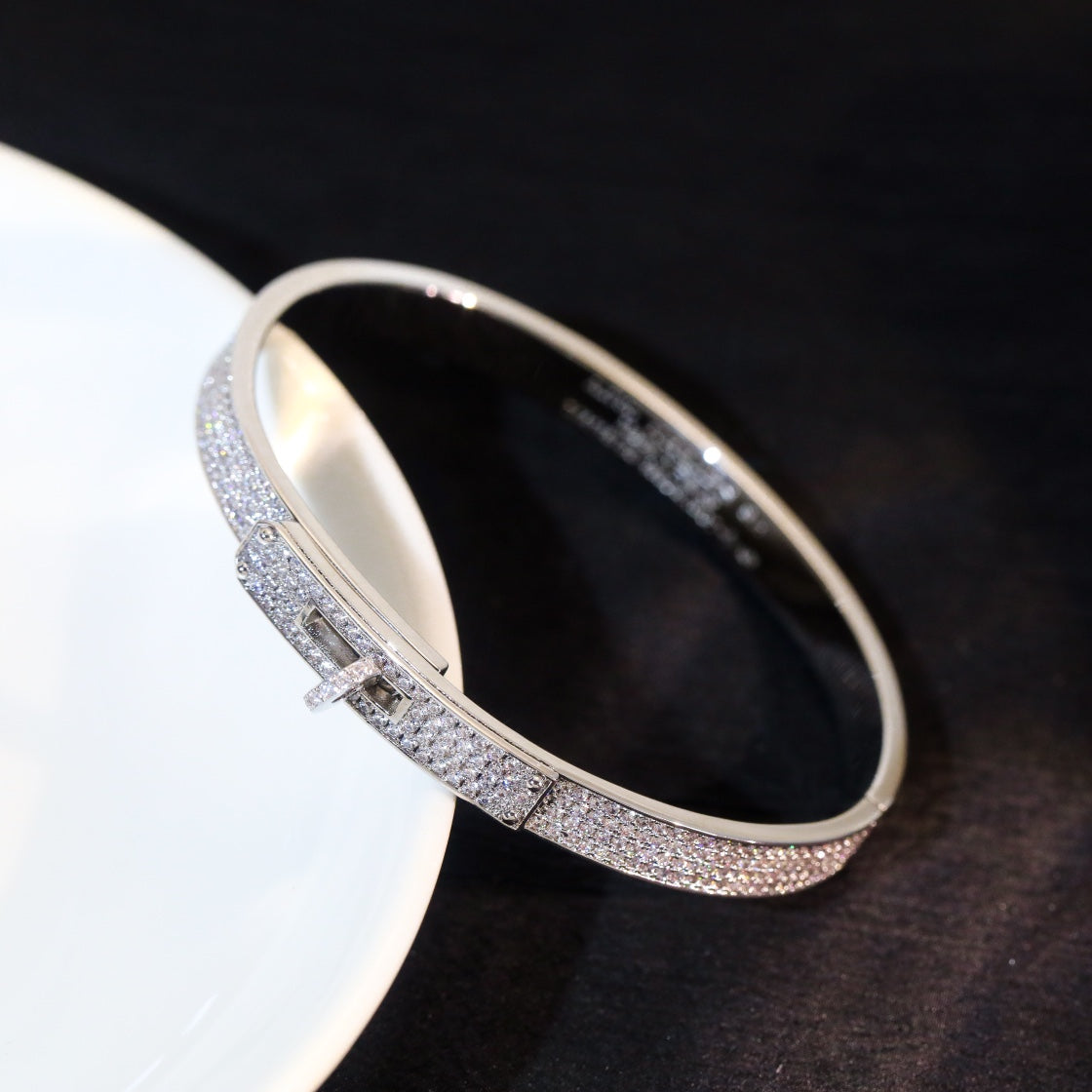 [Spark]KELLY BRACELET DIAMOND PAVED
