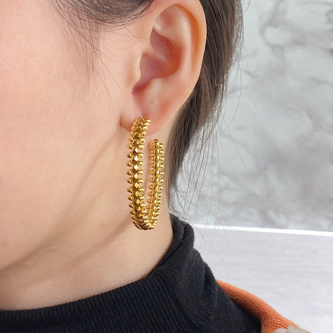 [Spark]CLASH HOOP EARRINGS