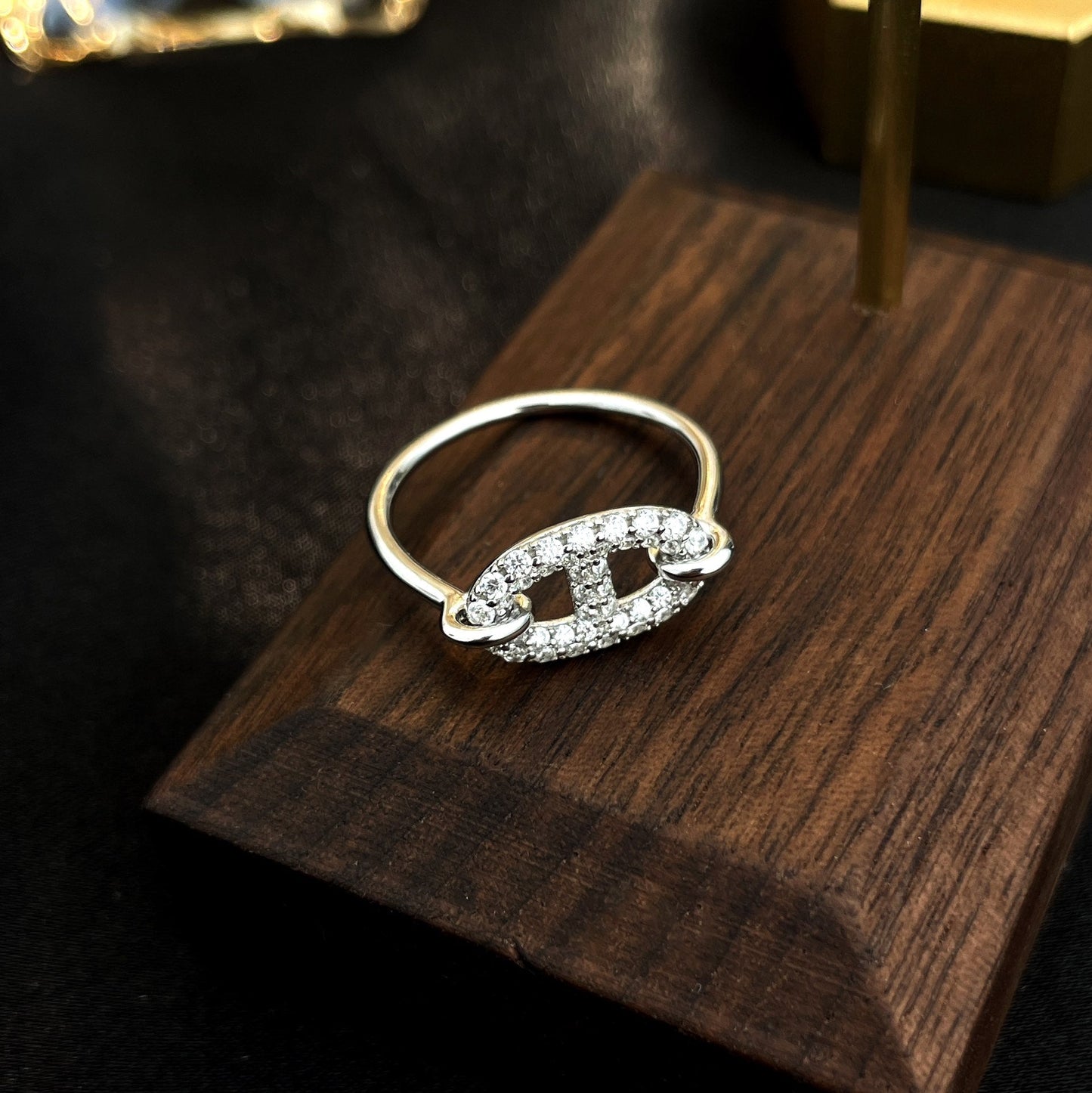 [Spark]RONDE SMALL SILVER DIAMOND RING