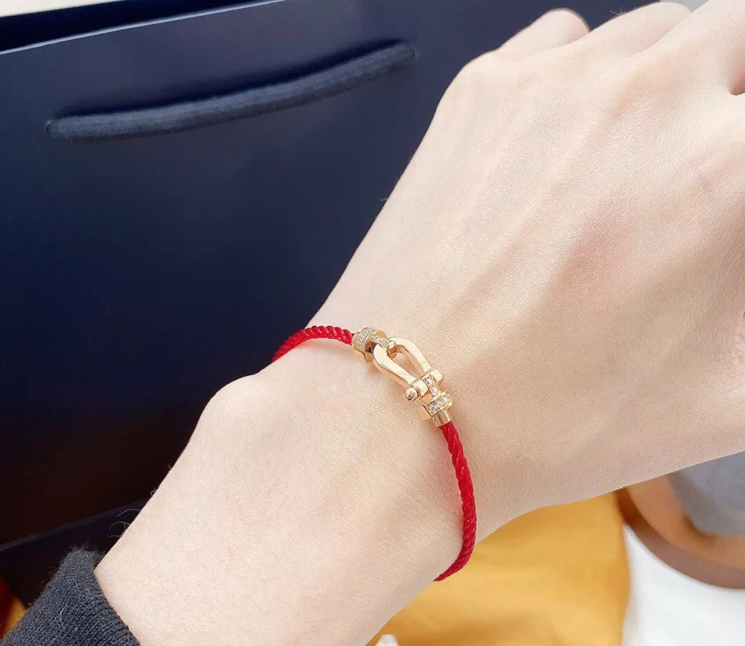 [Spark]FORCE 10 HALF DIAMOND PINK GOLD RED CORDERI LARGE AND MEDIUM MODEL