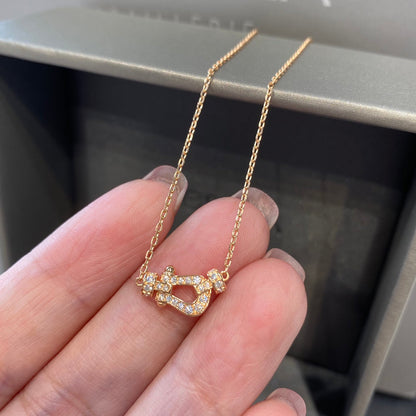 [Spark]FORCE 10 DIAMOND PINK GOLD NECKLACE MINI MODEL