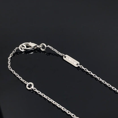 [Spark]CLOVER PIETERSITE SILVER LONG NECKLACE