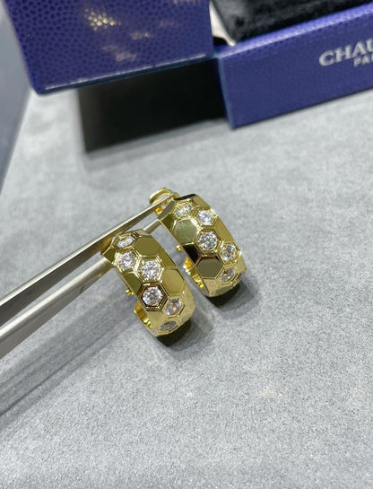 [Spark]BEE LOVE DIAMOND HOOP EARRINGS