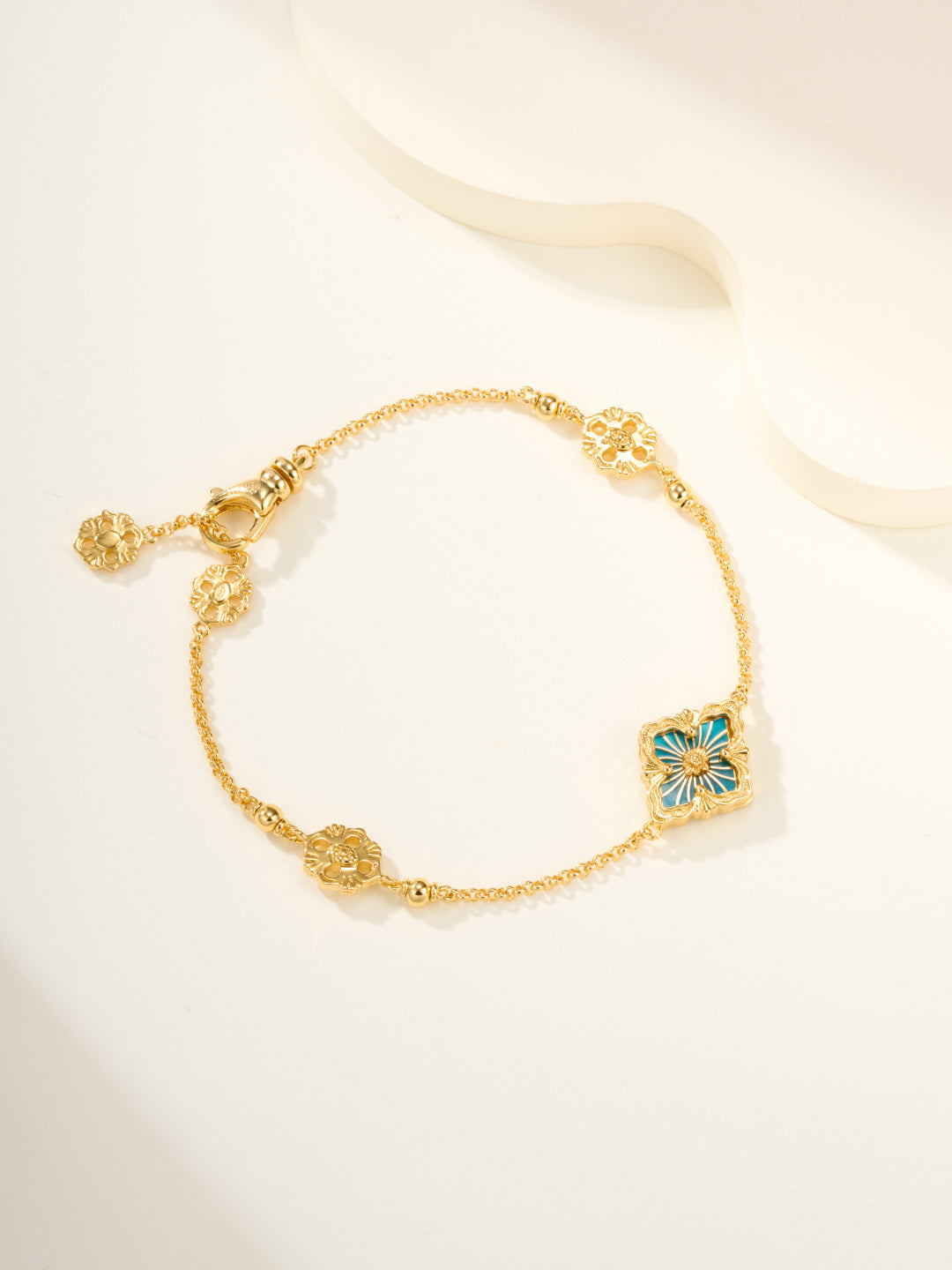 [Spark]B.C.L ENAMELED One-Flower Bracelet£¨Various Colors)