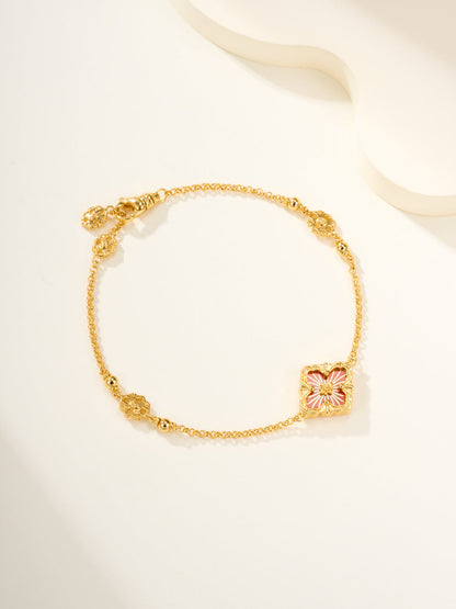 [Spark]B.C.L ENAMELED One-Flower Bracelet£¨Various Colors)
