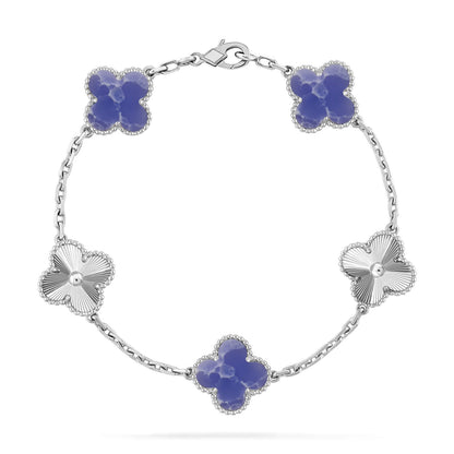 [Spark]CLOVER 5 MOTIF BLUE VEINS BRACELET COLLECTION