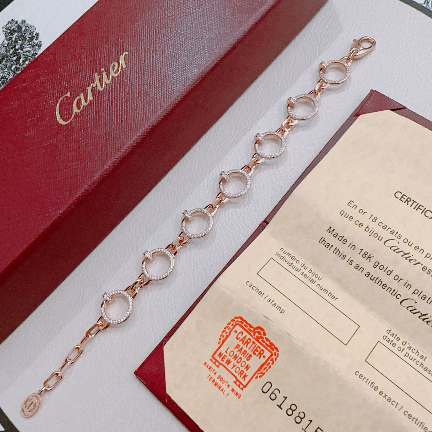 [Spark Jewelry] LOVE&JUSTE BRACELET DIAMONDS