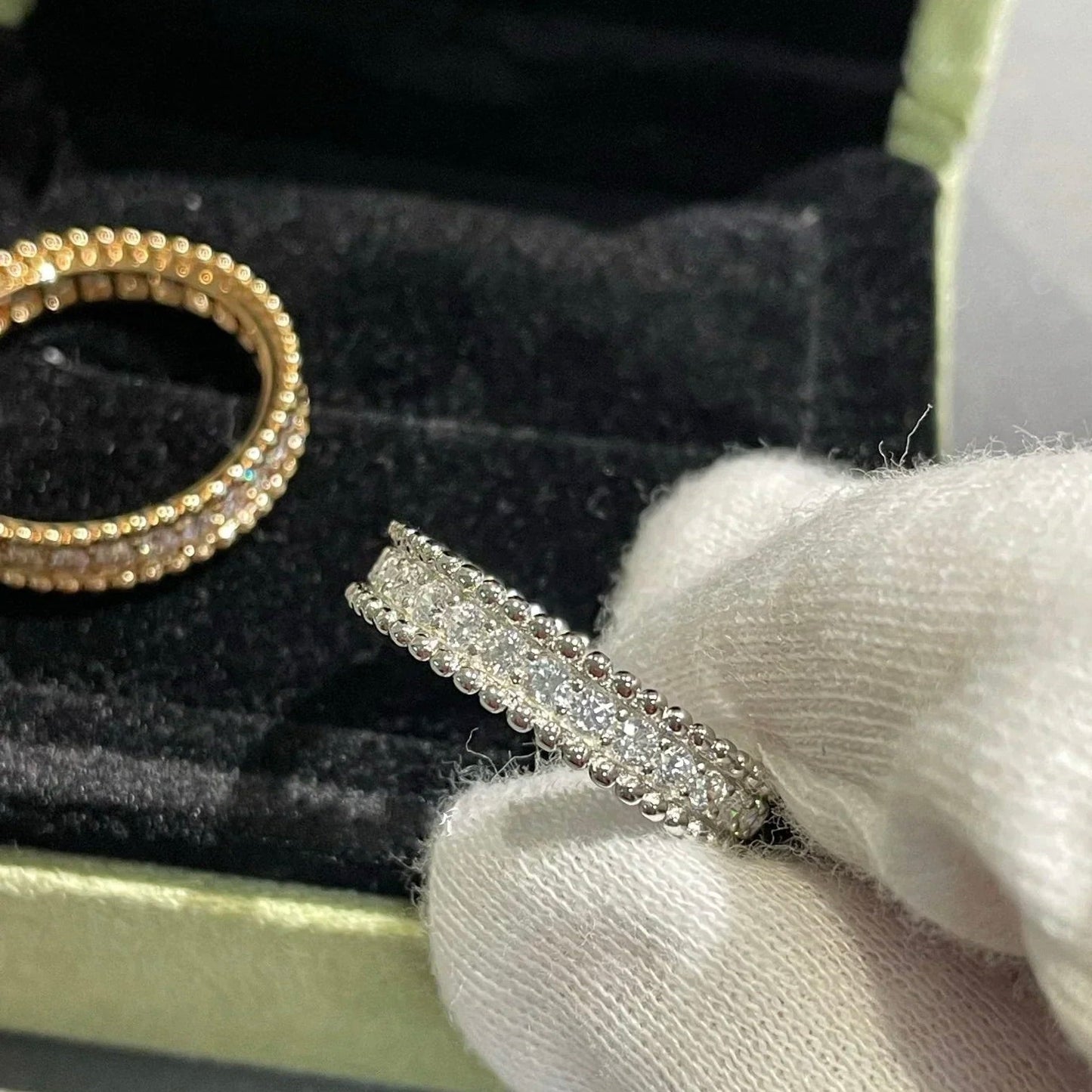 [Spark]PERLEE DIAMOND SILVER RING