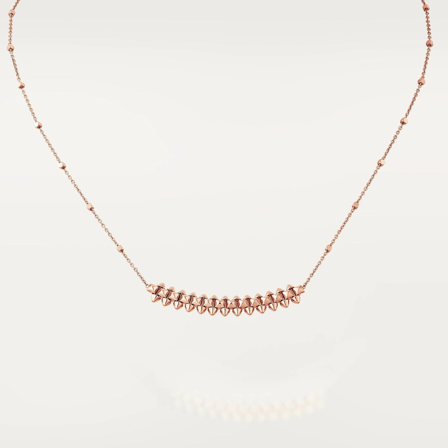 [Spark]CLASH PINK GOLD NECKLACE