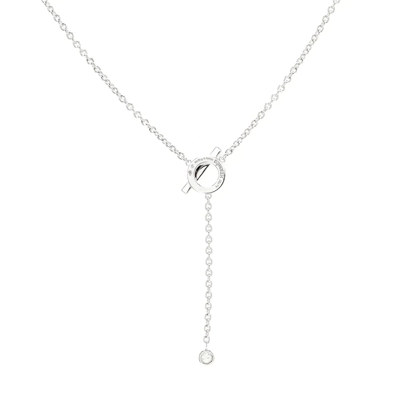 [Spark]FINESSE SILVER DIAMOND NECKLACE