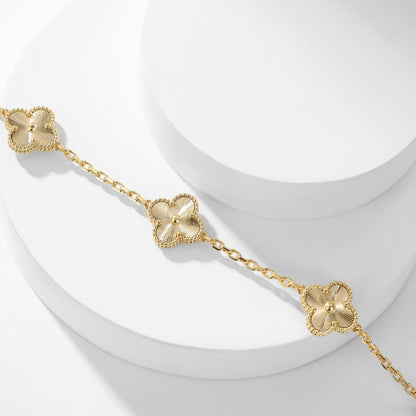 [Spark]CLOVER 10 MOTIFS LASER NECKLACE