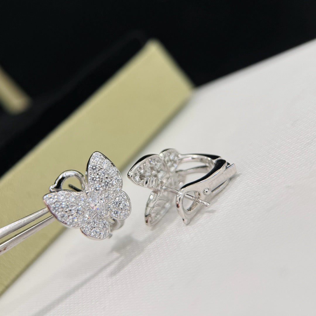 [Spark]BUTTERFLY ALL DIAMOND EARRINGS