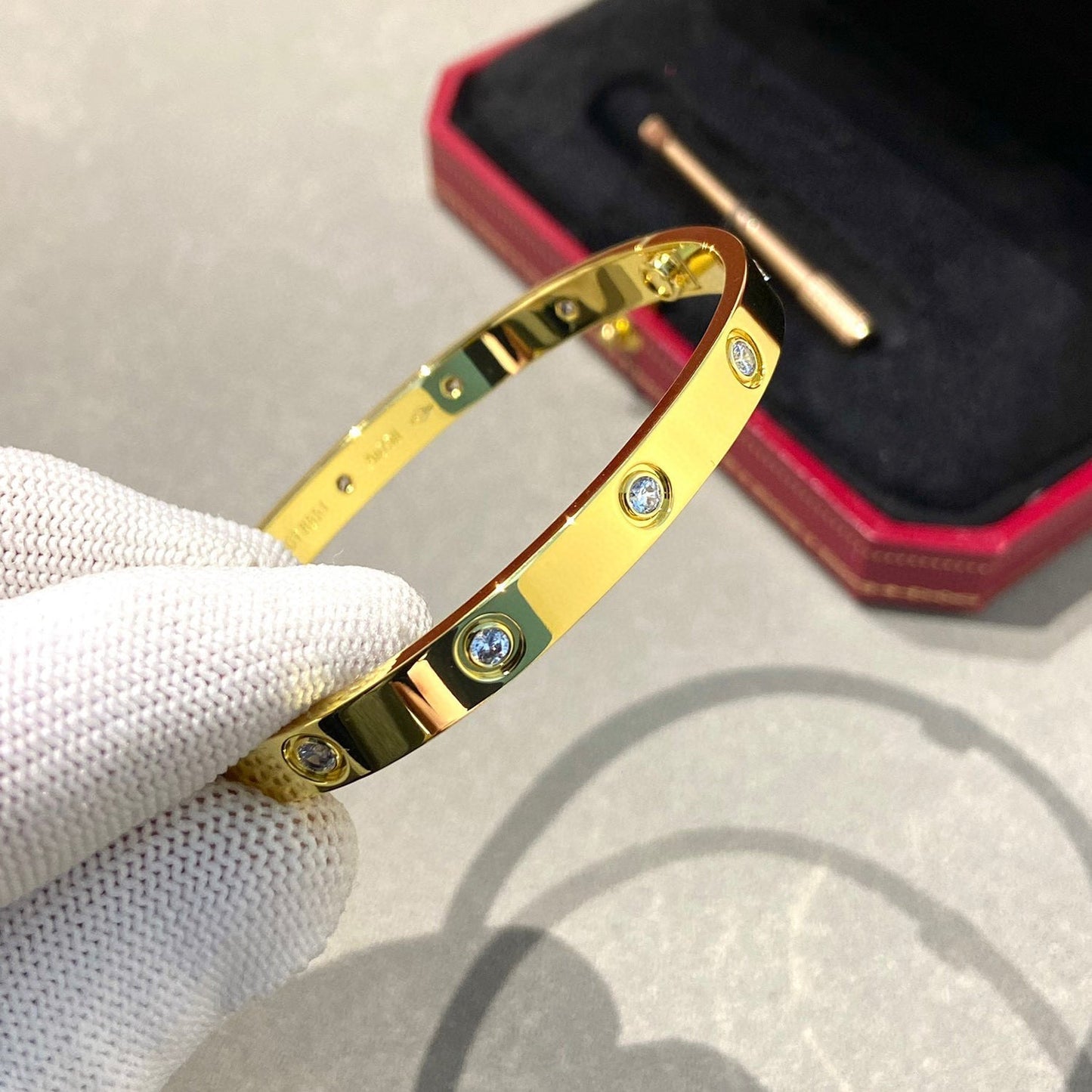 [Spark]LOVE BRACELET 6.1MM 10 DIAMONDS