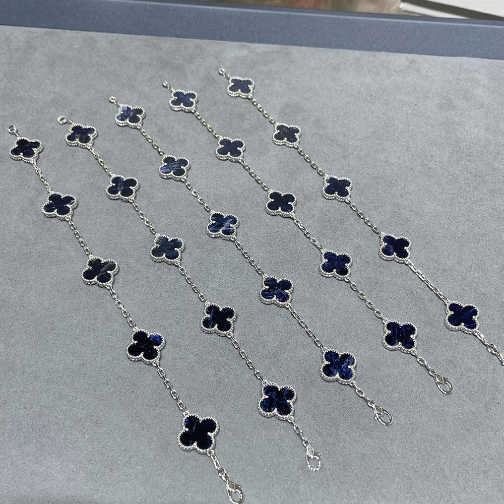 [Spark]CLOVER 5 MOTIF PIETERSITE BRACELET COLLECTION
