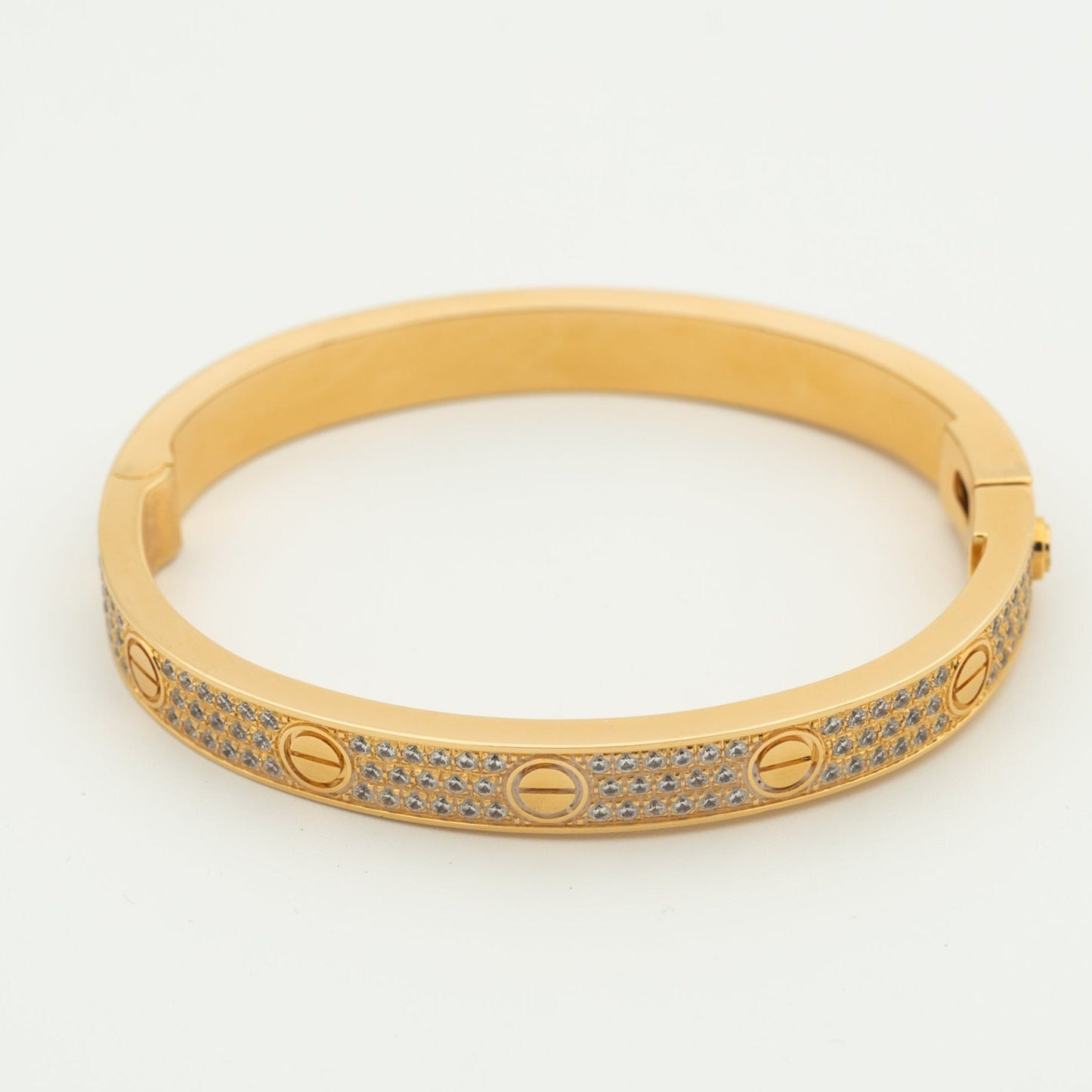 [Spark]LOVE BRACELET 6.1MM DIAMOND-PAVED