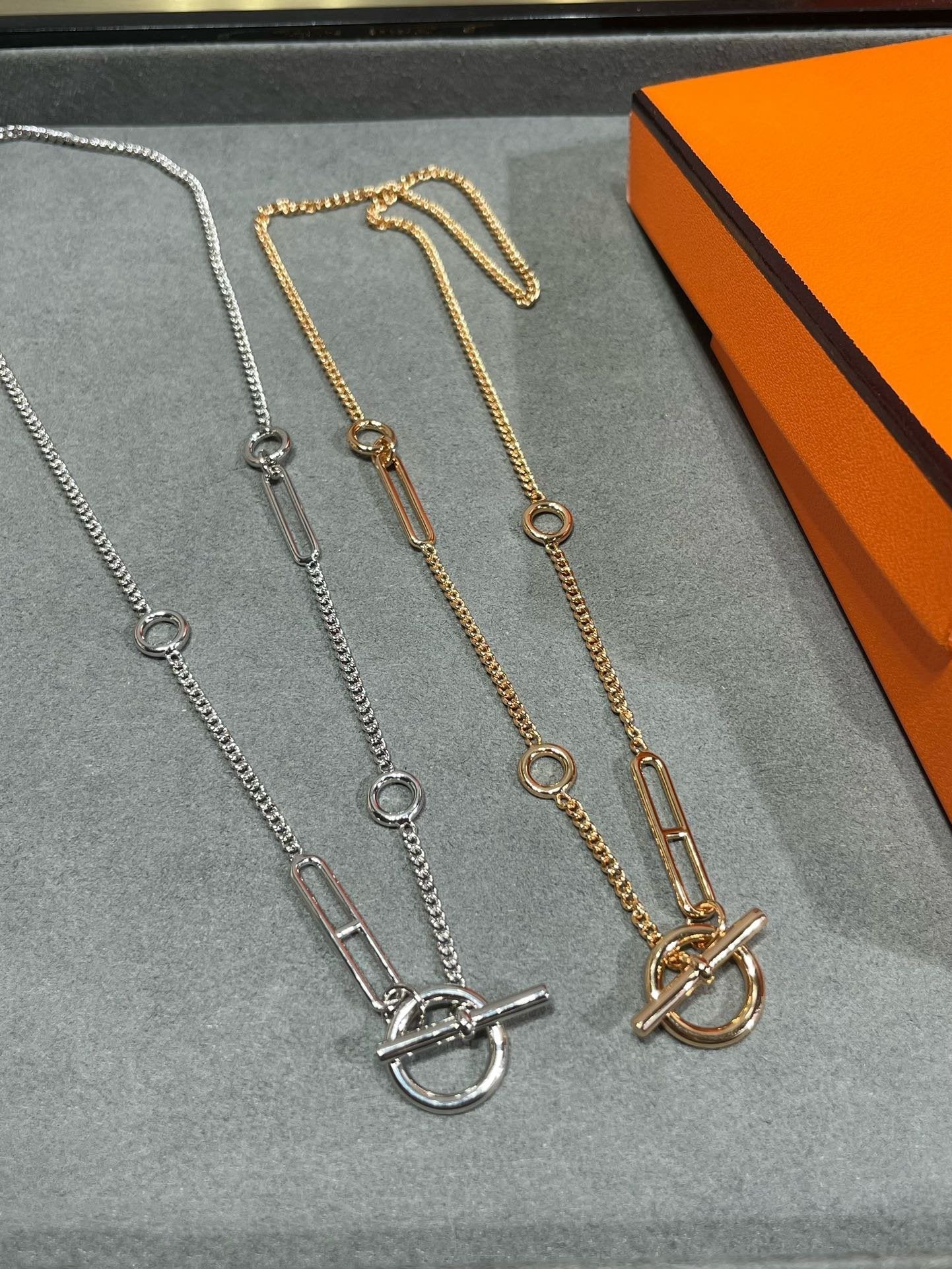 [Spark]HM STERLING CHAINE D'ANCRE HEART