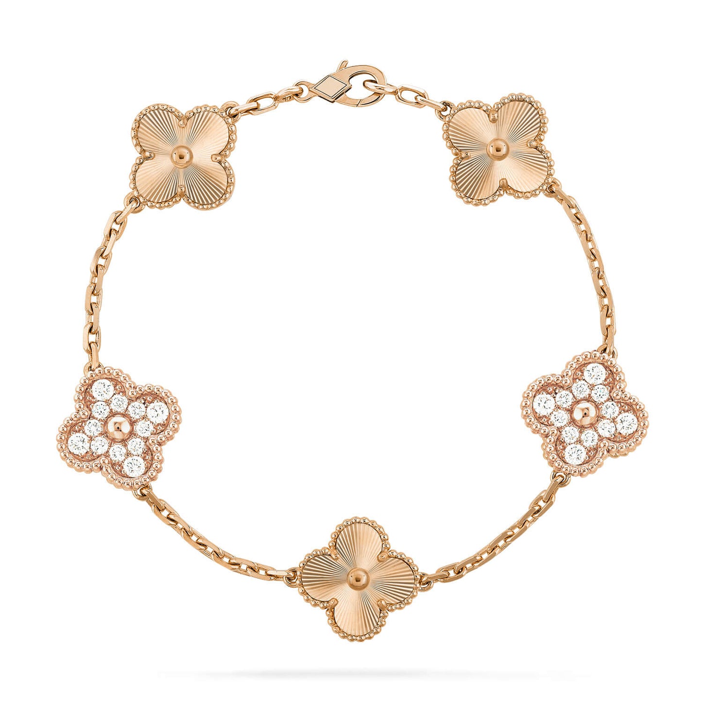 [Spark] CLOVER 5 MOTIF LASER BRACELET COLLECTION
