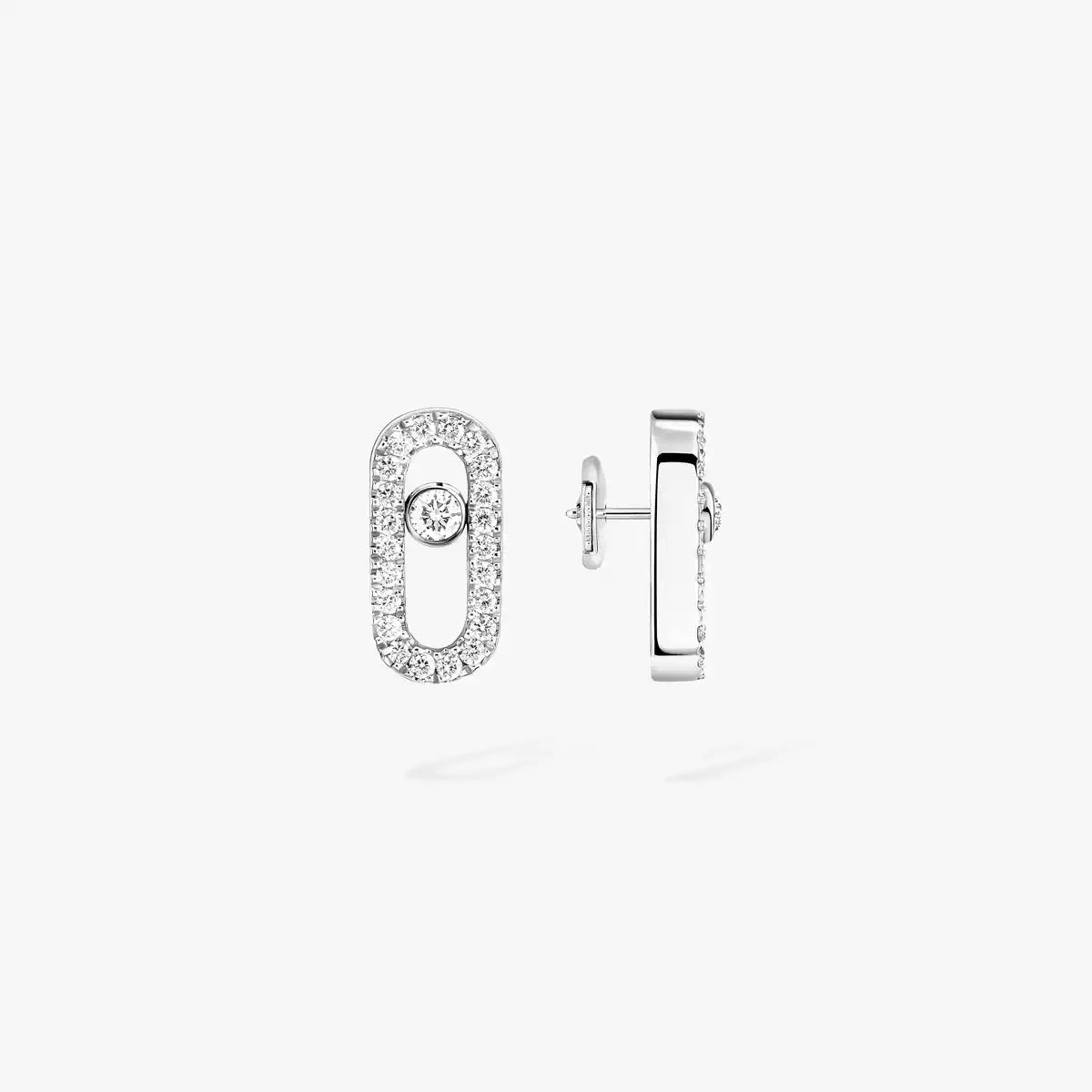 [Spark]Move Uno Diamond Earrings