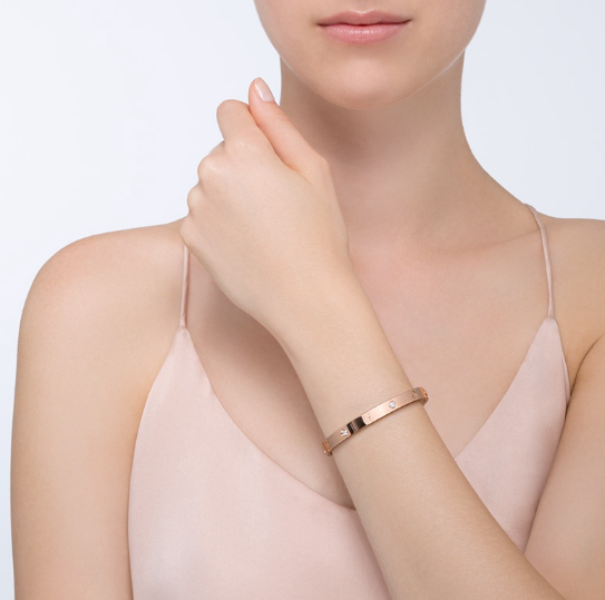 [Spark]LOVE BRACELET 6.1MM 4 DIAMONDS